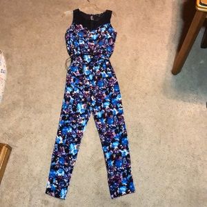 Floral jumpsuit